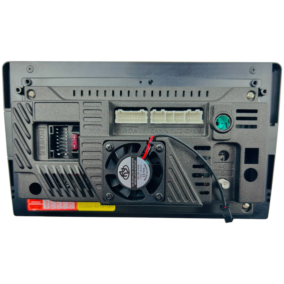 Radio Doble Din 9" Android 15 4+64Gb Fm Con Perillas-9 Pulgadas-Multishop Uruguay