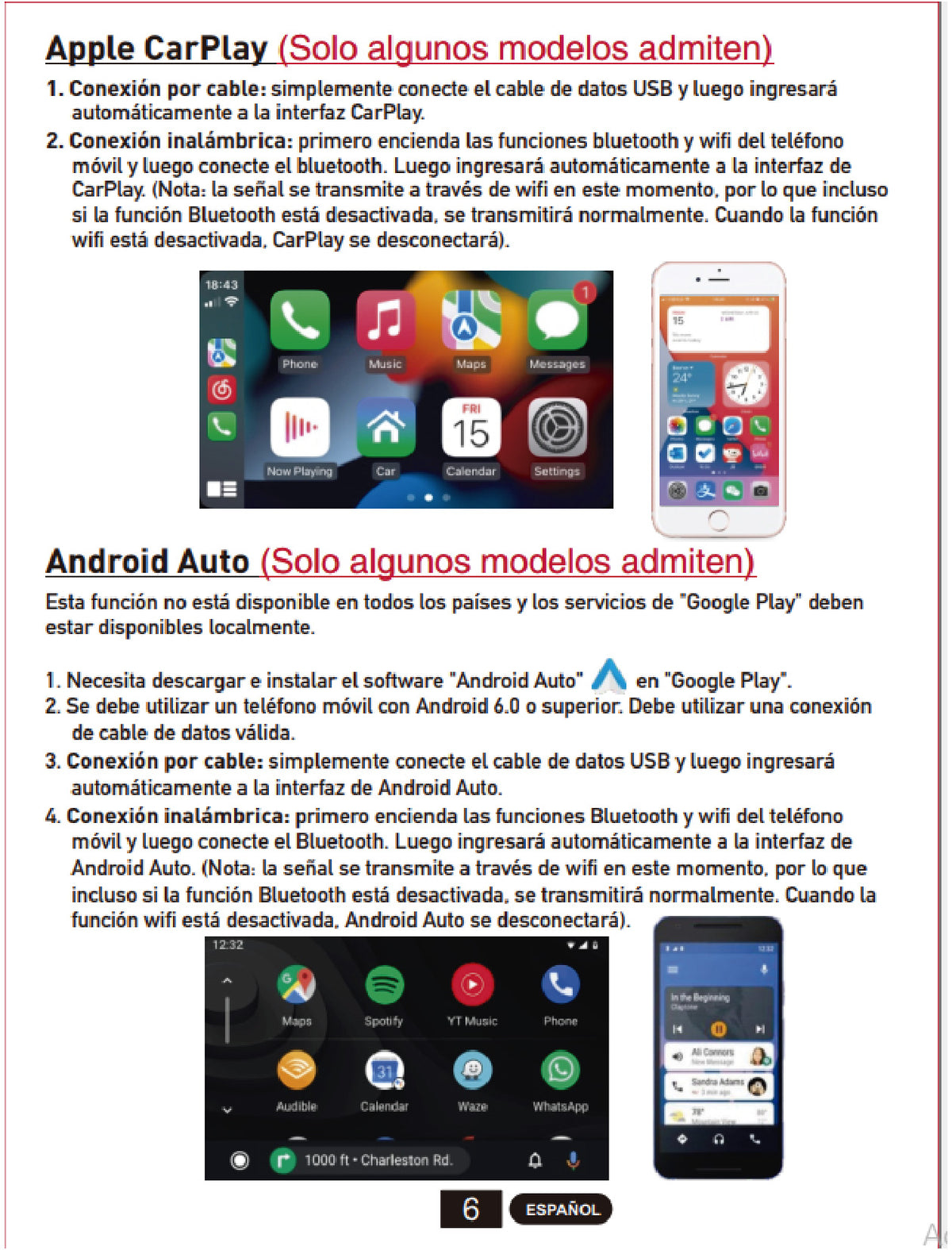 Radio Doble Din 9" Android 15 – 4+64GB – WiFi, CarPlay y GPS-Radios-Multishop Uruguay