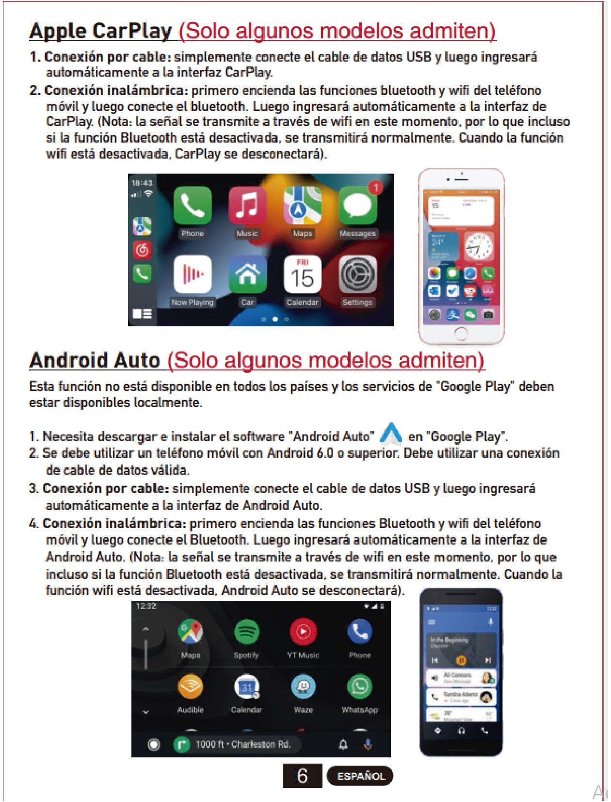 Radio Doble Din 9" Android 15 – 4+64GB – WiFi, CarPlay y GPS-Radios-Multishop Uruguay