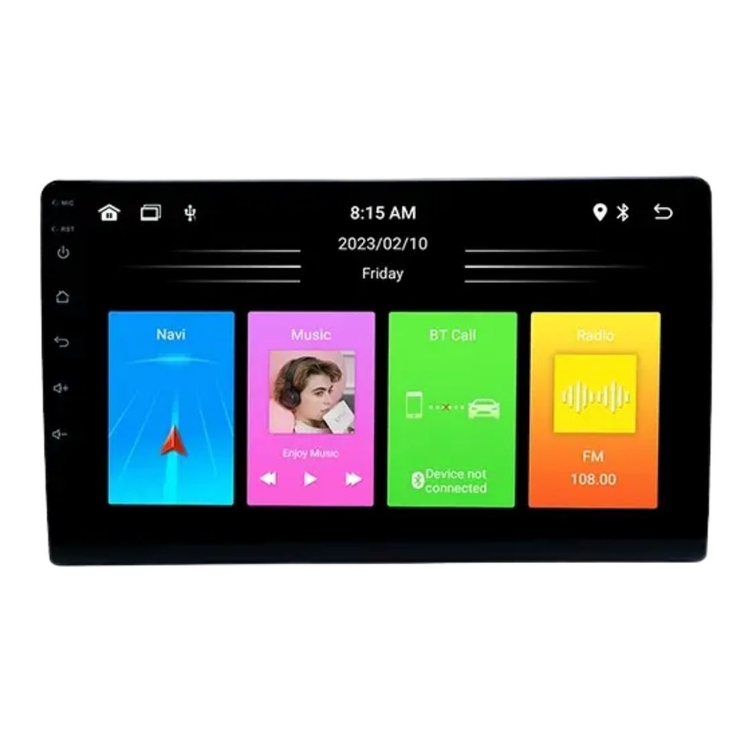 Radio Multimedia 9" Android 16 CarPlay 2GB+64GB-Radios-Multishop Uruguay