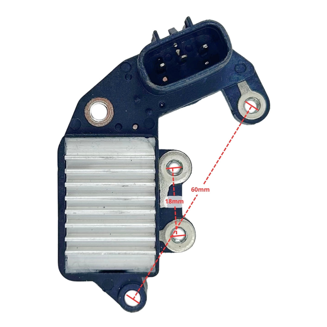 Regulador de Voltaje para Alternador DFM Dongfeng 3 Pines-Alternadores-Multishop Uruguay
