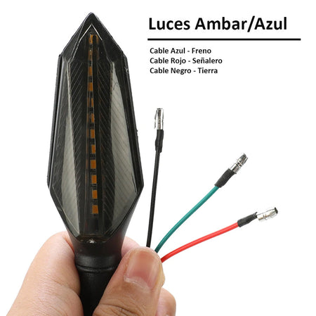 Señaleros Moto Led Dinámicos-Señaleros Motos-Multishop Uruguay
