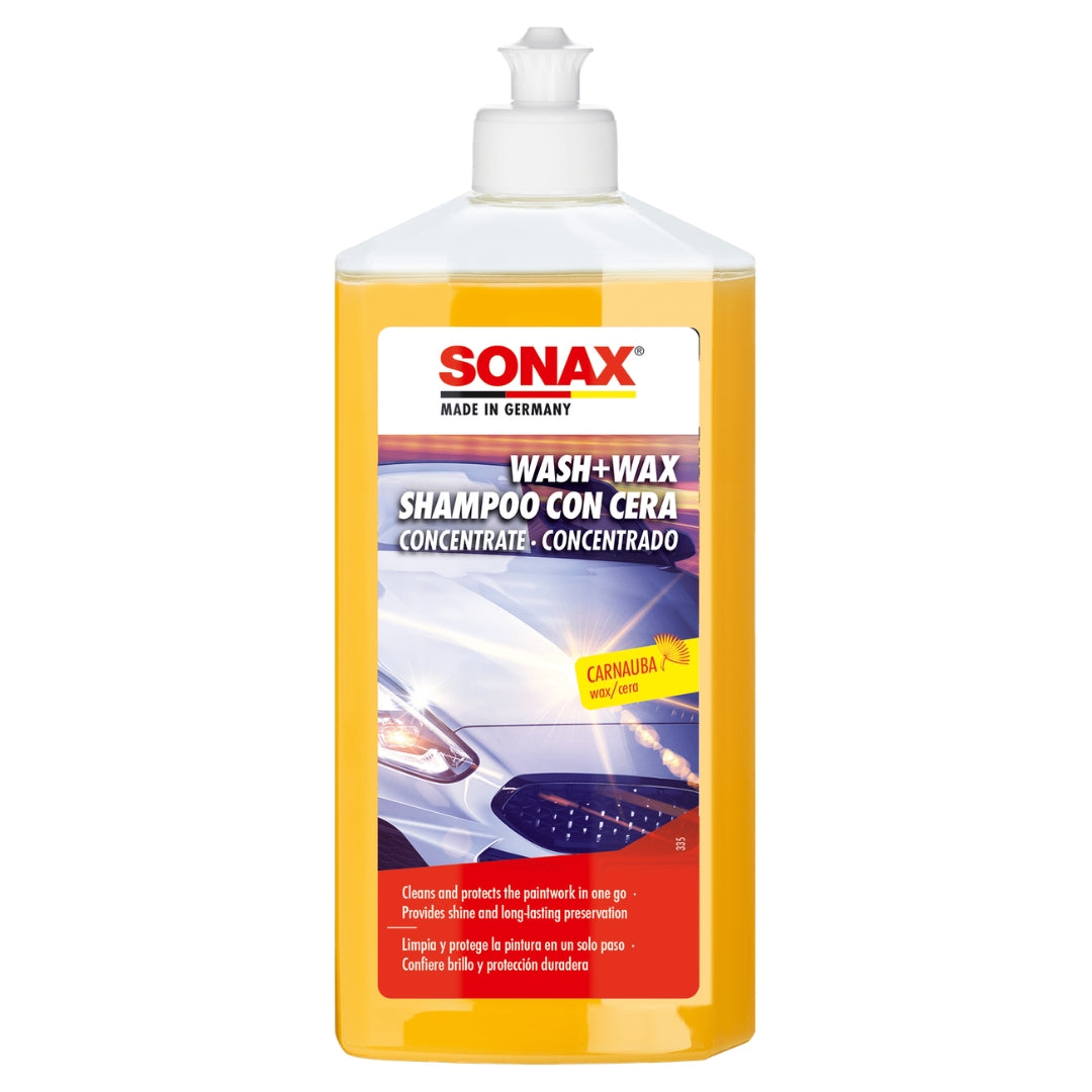 Shampoo con Cera Carnauba Sonax 500ml-Estética Automotriz-Multishop Uruguay