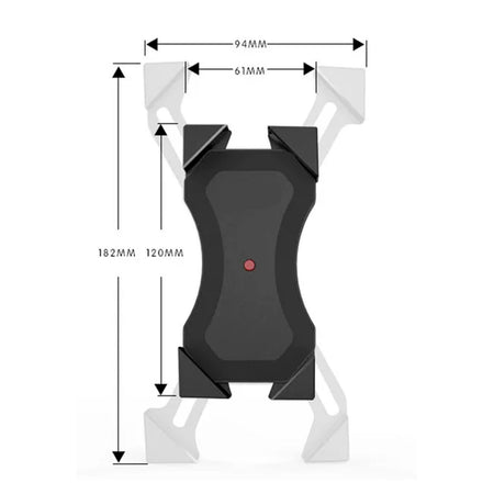 Soporte Celulares Ajustable Motos-Soporte Celular-Multishop Uruguay
