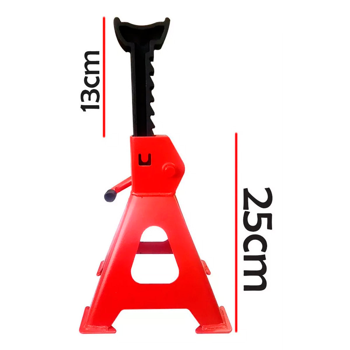 Soporte Gato Caballetes 3 Toneladas Ajustables para Taller-Caballetes-Multishop Uruguay