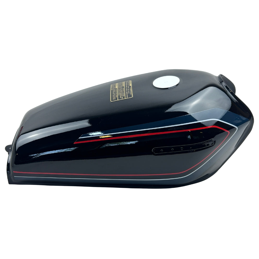 Tanque Nafta Cg Negro-Repuestos Motos-Multishop Uruguay