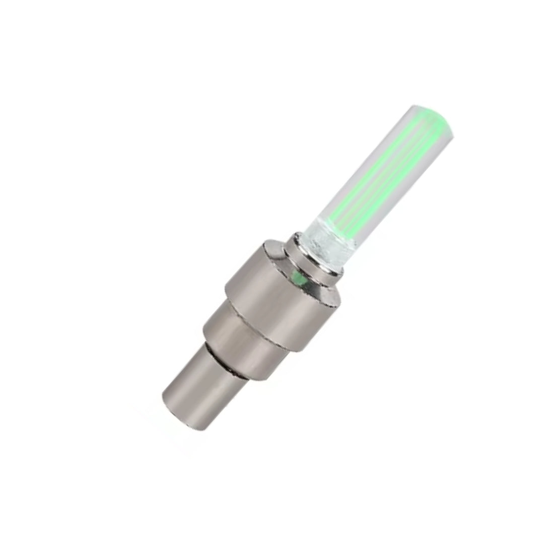 Tapa Valvula Rueda - LED Para Auto Moto Bicicleta Luz Activada-Válvulas motos-Multishop Uruguay