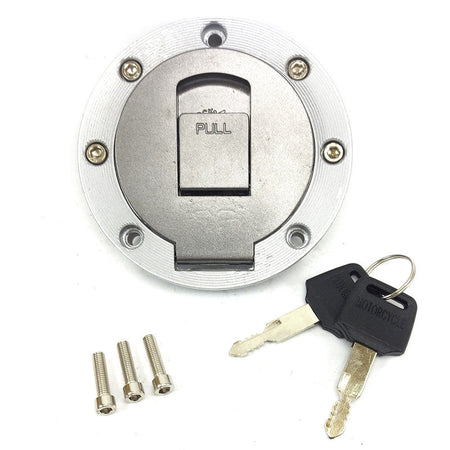 Tapón Nafta Moto GS GTS con Llaves Repuesto Calidad Premium-Tapon de nafta motos-Multishop Uruguay