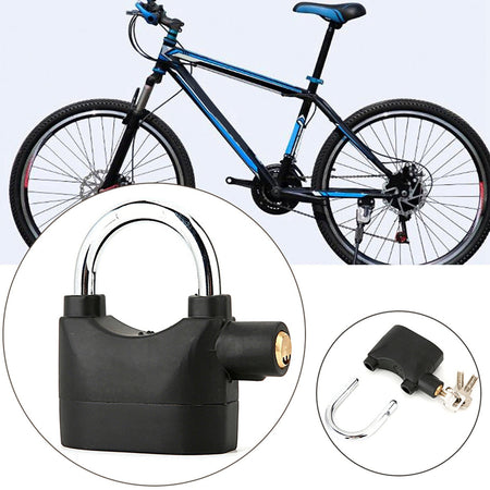 Traba Moto Con Alarma Para Transmisión-Accesorios-Multishop Uruguay