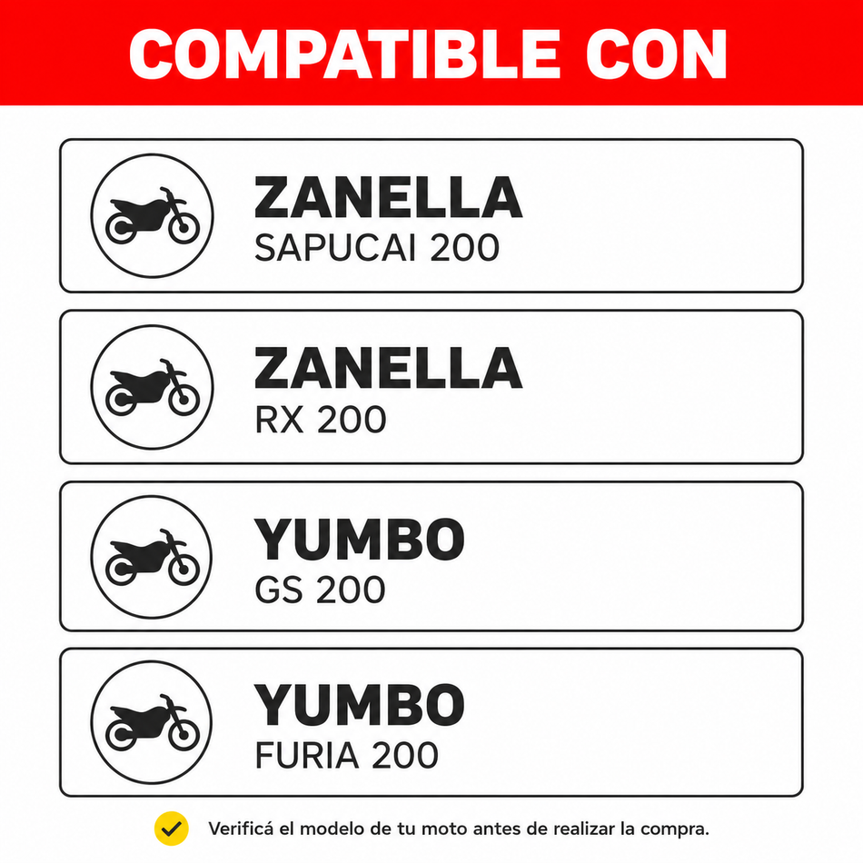 Bomba de Aceite Moto CG200 37 Dientes