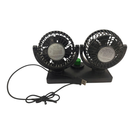 Ventilador USB 360° para Auto | Aire Fresco Portátil-Ventiladores-Multishop Uruguay